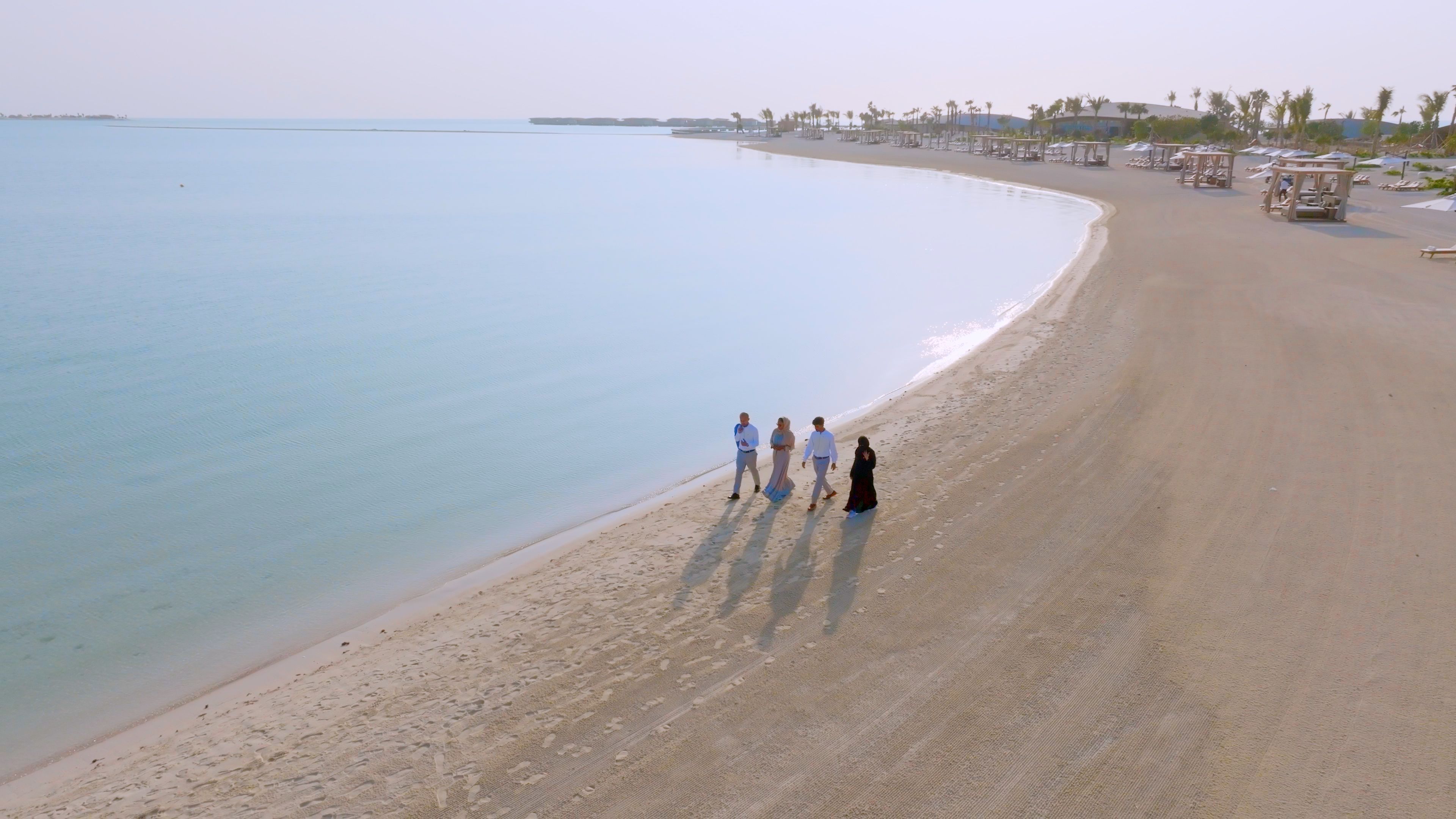 Haneen says that her new colleagues at The St Regis Red Sea Resort are like family.